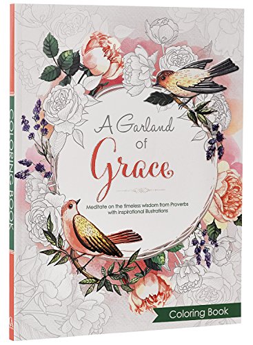 Garland Of Grace A Colouring Book Christian Book